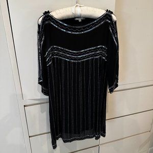 Nanette Lepore black mini dress